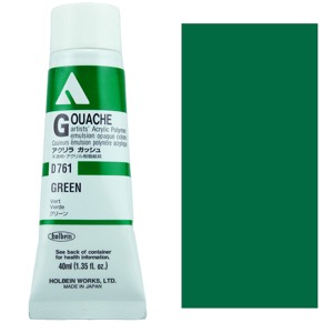 Holbein Acrylic Gouache 40ml Green