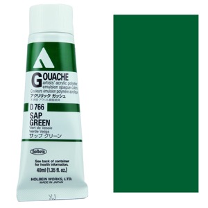 Holbein Acrylic Gouache 40ml Sap Green