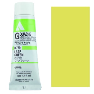 Holbein Acrylic Gouache 40ml Leaf Green