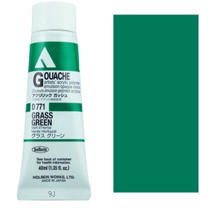 Holbein Acrylic Gouache 40ml Grass Green