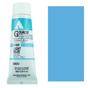 Holbein Acrylic Gouache 40ml Light Blue