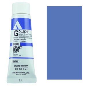 Holbein Acrylic Gouache 40ml Smalt Blue