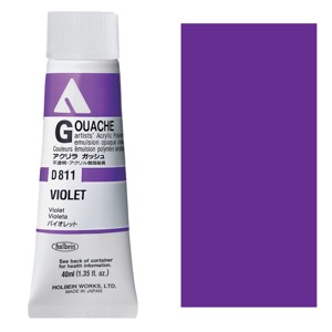 Holbein Acrylic Gouache 40ml Violet