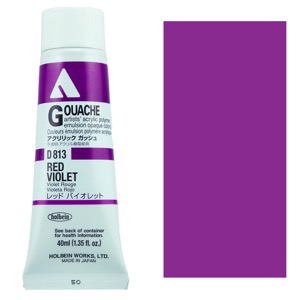 Holbein Acrylic Gouache 40ml Red Violet