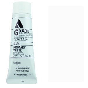 Holbein Acrylic Gouache 40ml Primary White