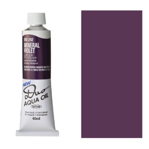 Holbein DUO Aqua Water Soluble Oil Paint 40ml Mineral Violet