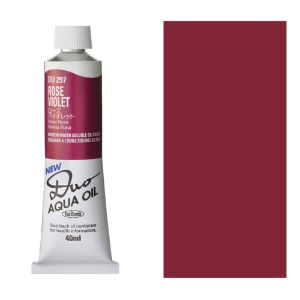 Holbein DUO Aqua Water Soluble Oil Paint 40ml Rose Violet