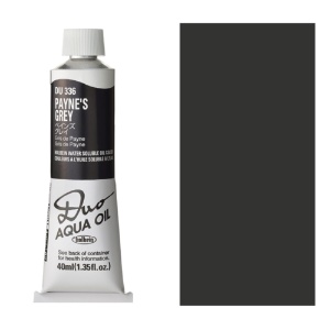 Holbein DUO Aqua Water Soluble Oil Paint 40ml Payne's Grey