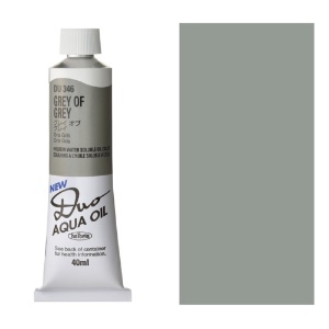 Holbein DUO Aqua Water Soluble Oil Paint 40ml Grey of Grey