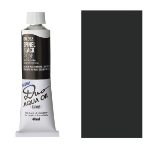 Holbein DUO Aqua Water Soluble Oil Paint 40ml Spinel Black