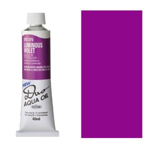 Holbein DUO Aqua Water Soluble Oil Paint 40ml Luminous Violet