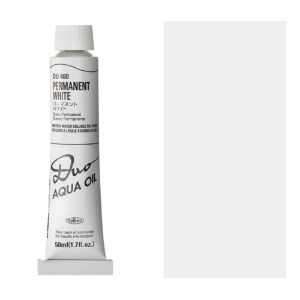 Holbein DUO Aqua Water Soluble Oil Paint 50ml Permanent White