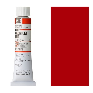 Holbein Extra Fine Artists' Oil Color 20ml Cadmium Red