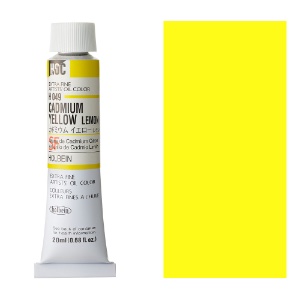Holbein Extra Fine Artists' Oil Color 20ml Cadmium Yellow Lemon