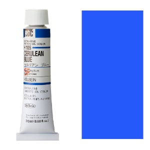 Holbein Extra Fine Artists' Oil Color 20ml Cerulean Blue