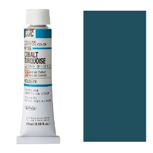 Holbein Extra Fine Artists' Oil Color 20ml Cobalt Turquoise