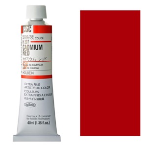 Holbein Extra Fine Artists' Oil Color 40ml Cadmium Red