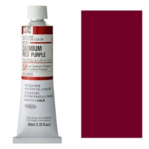 Holbein Extra Fine Artists' Oil Color 40ml Cadmium Red Purple