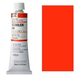 Holbein Extra Fine Artists' Oil Color 40ml Vermilion Hue