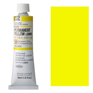 Holbein Extra Fine Artists' Oil Color 40ml Permanent Yellow Lemon