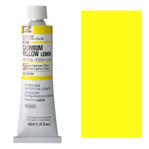 Holbein Extra Fine Artists' Oil Color 40ml Cadmium Yellow Lemon