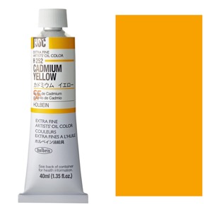 Holbein Extra Fine Artists' Oil Color 40ml Cadmium Yellow