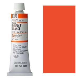 Holbein Extra Fine Artists' Oil Color 40ml Pyrrole Orange
