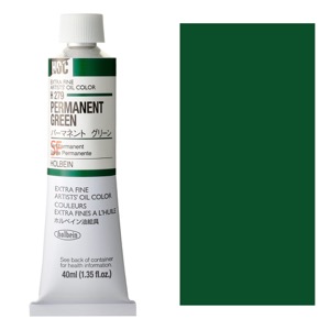Holbein Extra Fine Artists' Oil Color 40ml Permanent Green