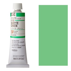 Holbein Extra Fine Artists' Oil Color 40ml Baryte Green