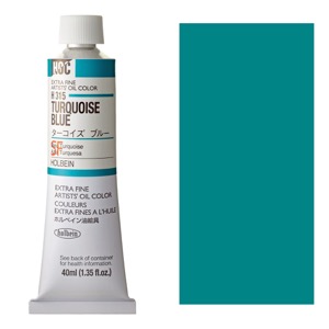 HOLBEIN OIL 40ml TURQUOISE BLUE