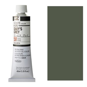 Holbein Extra Fine Artists' Oil Color 40ml Davy's Grey