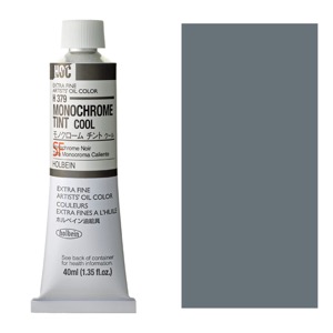 Holbein Extra Fine Artists' Oil Color 40ml Monochrome Tint Cool