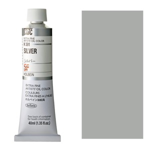 Holbein Extra Fine Artists' Oil Color 40ml Silver