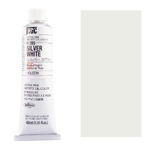 Holbein Extra Fine Artists' Oil Color 40ml Silver White