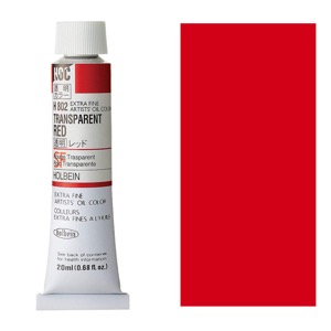 Holbein Extra Fine Artists' Oil Color 20ml Transparent Red
