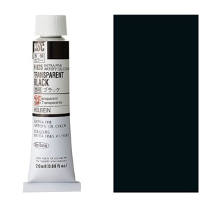 Holbein Extra Fine Artists' Oil Color 20ml Transparent Black