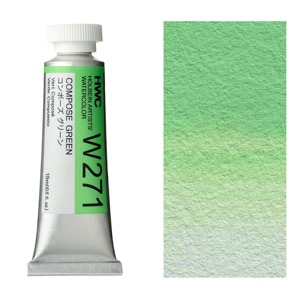 Holbein Artists' Watercolor 15ml Compose Green No. 1