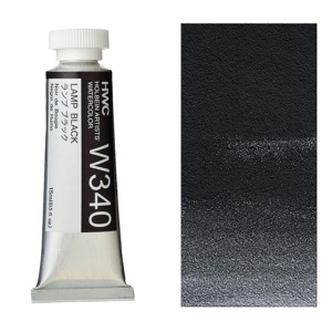 Holbein Artists' Watercolor 15ml Lamp Black