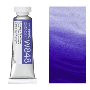 Holbein Artists' Luminous Watercolor 15ml Luminous Blue Violet
