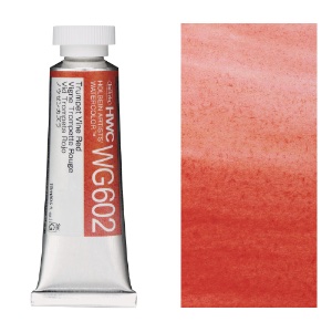 Holbein Artists' Granulating Watercolor 15ml Trumpet Vine Red