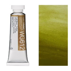 Holbein Artists' Granulating Watercolor 15ml Full Moon Yellow