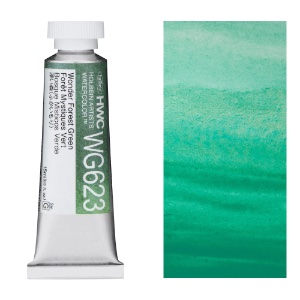 Holbein Artists' Granulating Watercolor 15ml Wonder Forest Green