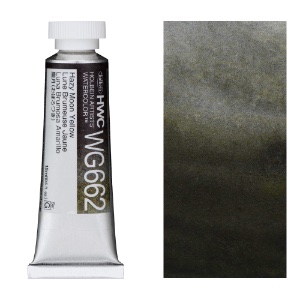 Holbein Artists' Granulating Watercolor 15ml Hazy Moon Yellow