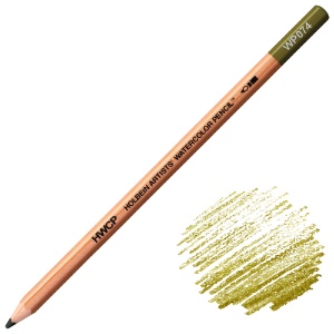 Holbein Artists' Watercolor Pencil Olive Green WP074