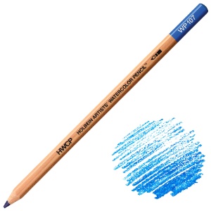 Holbein Artists' Watercolor Pencil Phthalo Blue Yellow Shade WP107