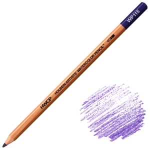 Holbein Artists' Watercolor Pencil Permanent Violet WP115