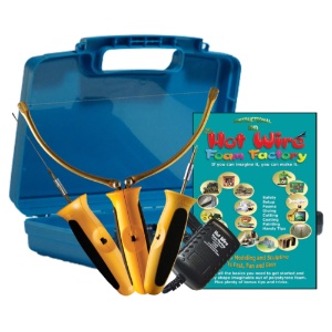 Hot Wire Foam Factory Crafters Deluxe 3-In-1 Tool Kit