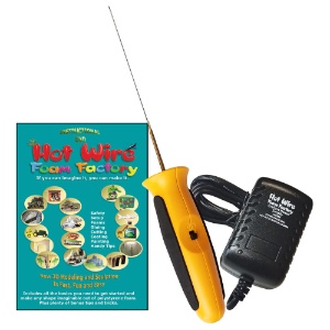 Hot Wire Foam Factory Crafters Hot Knife w/DVD Set 3"
