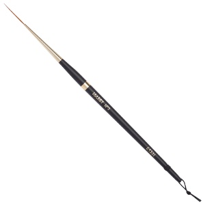 Isabey Isagold Synthetic Kolinsky Watercolor Brush Rigger #2