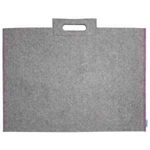 Itoya ProFolio Midtown Bag 17"x23" Grey/Purple